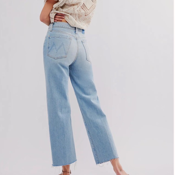 Mother The Rambler Zip Ankle Fray - Picture 1 of 4